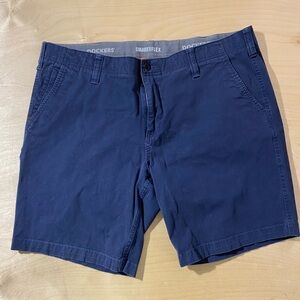 Dockers Men's Navy Shorts 40 (OT)